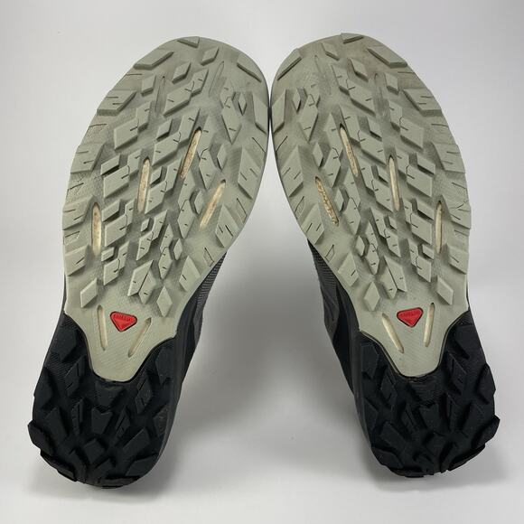 Salomon Outpulse Low GTX Hiking Boots Mens Size 13 Gray Goretex Waterproof - Picture 7 of 9